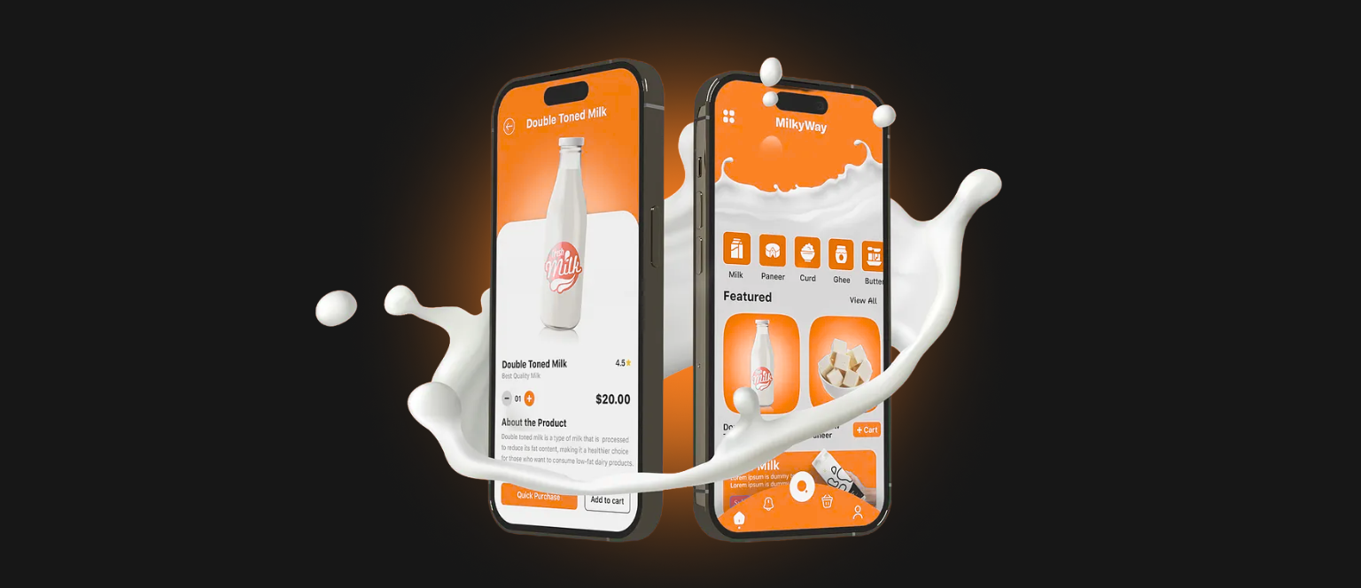 Milk Delivery App Development Cost and  Features Guide