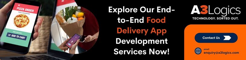 End to End Food Delivery App Development Services