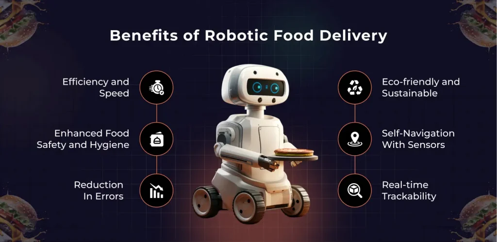 Benefits of Robotic Food Delivery