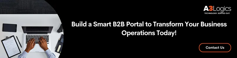 B2B Portal CTA