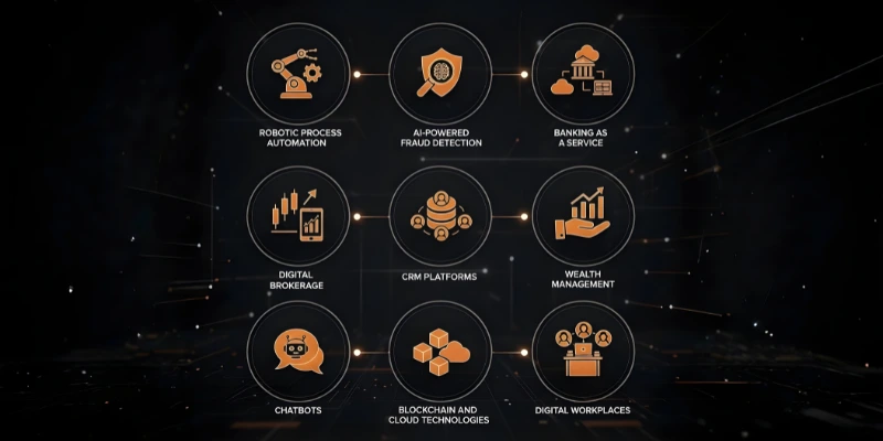 Real World Examples of Digital Transformation in Financial Services Image Real World Examples of Digital Transformation in Financial Services Image