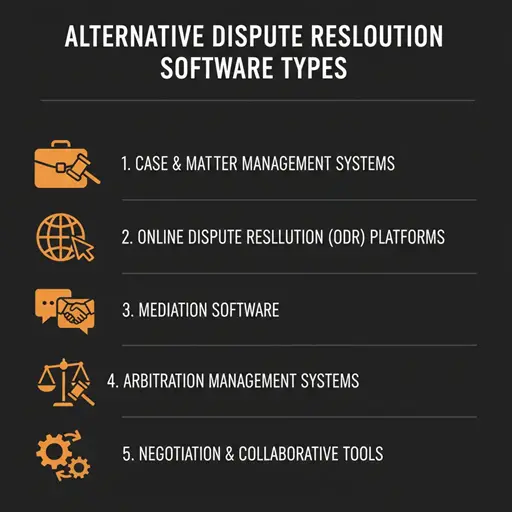 Alternative Dispute Resolution Software Types Alternative Dispute Resolution Software Types